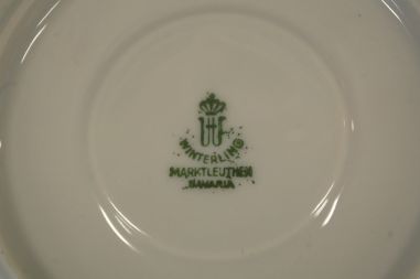 (n-7926/2) Bavaria Winterling Marktleuthen, kannikestega kohvitassid-taldrikud, 4tk