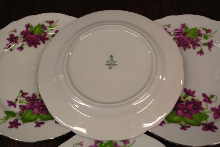 (n-7926/3) Bavaria Winterling Marktleuthen, kannikestega salatitaldrikud, 4tk