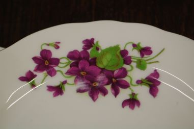 (n-7926/4) Bavaria Winterling Marktleuthen, kannikestega salatitaldrikud, 6tk