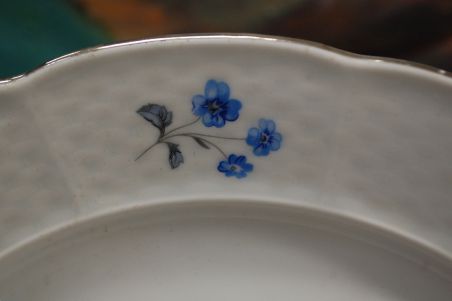 (n-7927/2) Thun, Porcelaine fine de Boheme, ümar vaagen