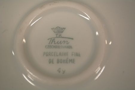 (n-7927/3) Thun, Porcelaine fine de Boheme, tirin