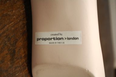 (n-7930) Proportion London, sokivorm/ jalg mannekeen