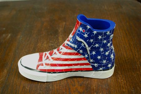 (n-7934) Ravensburger 3D puzzle Sneaker American Style