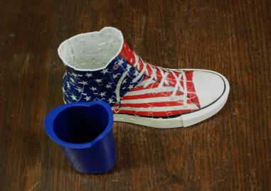 (n-7934) Ravensburger 3D puzzle Sneaker American Style