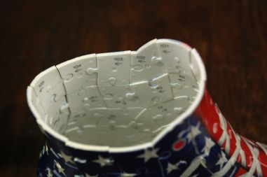 (n-7934) Ravensburger 3D puzzle Sneaker American Style