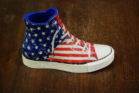 (n-7934) Ravensburger 3D puzzle Sneaker American Style