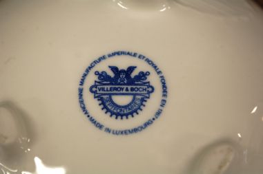 (n-7935) Villeroy & Boch Dessin Original väike jalgadel kauss "Maasikad"