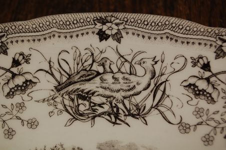(n-3285) C.P. Ironstone Tableware vaagen