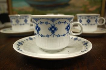 (n-3266/1) Colditz CP, kohvitassid-taldrikud, 4tk 2