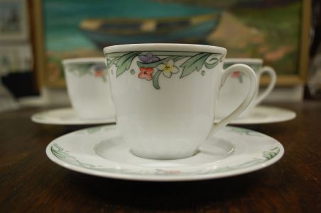 (n-2553/2) Bavaria Winterling, kohvitassid-taldrikud, 5tk