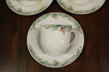(n-2553/2) Bavaria Winterling, kohvitassid-taldrikud, 5tk