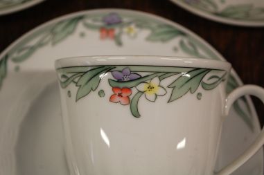 (n-2553/2) Bavaria Winterling, kohvitassid-taldrikud, 5tk