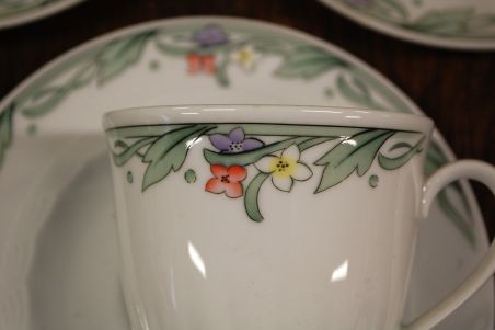 (n-2553/2) Bavaria Winterling, kohvitassid-taldrikud, 5tk