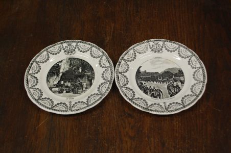 (n-324)Digoin & Sarreguemines, kollektsioontaldrikud, 2tk