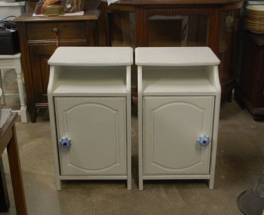 (L-836) Valged öökapid, 2tk komplektis