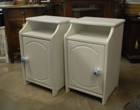 (L-836) Valged öökapid, 2tk komplektis