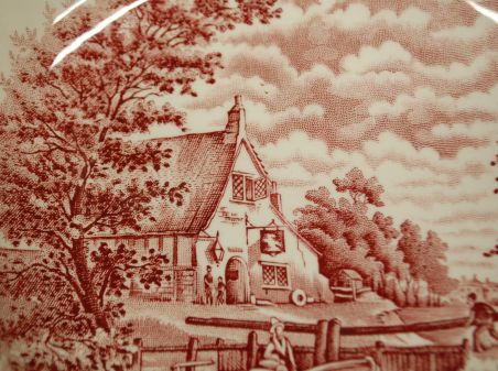 (n-3019/2) W.H Grindley & Co, Staffordshire supi-pastataldrikud, 6tk