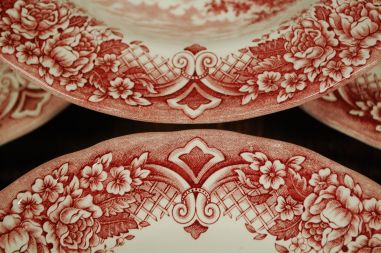 (n-3019/2) W.H Grindley & Co, Staffordshire supi-pastataldrikud, 6tk