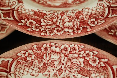 (n-3019/2) W.H Grindley & Co, Staffordshire supi-pastataldrikud, 6tk