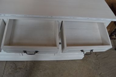 (n-7970) Valge pikem kummut servant