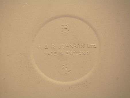 (n-7973/2) H & R Johnson Ldt, taimedega kuumaalus/ lõikelaud