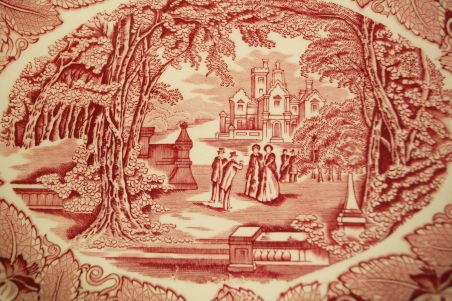 (n-7978) Mason´n Vista England, suur ovaalne vaagen