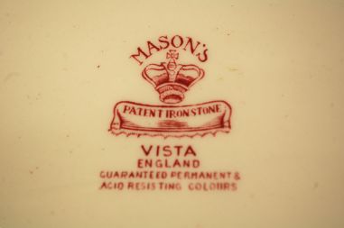 (n-7978) Mason´n Vista England, suur ovaalne vaagen
