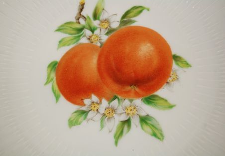 (n-7997) Bavaria, Selb LHS Hutschenreuther , puuviljadega taldrikud, 4tk
