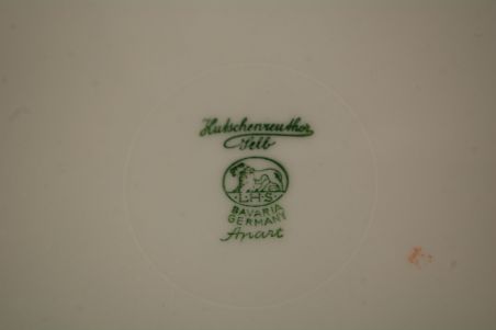 (n-7997) Bavaria, Selb LHS Hutschenreuther , puuviljadega taldrikud, 4tk
