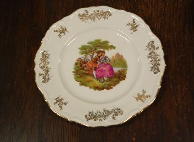 (n-7998) Bavaria Winterling Röslau, Fragonard, koogitaldrikud, 6tk