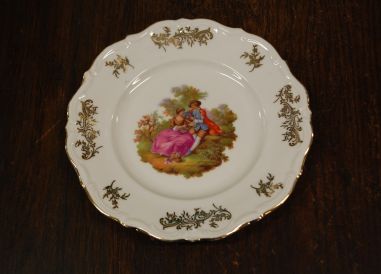 (n-7998) Bavaria Winterling Röslau, Fragonard, koogitaldrikud, 6tk