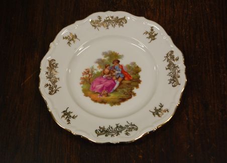 (n-7998) Bavaria Winterling Röslau, Fragonard, koogitaldrikud, 6tk