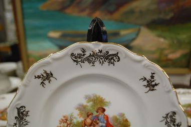 (n-7998) Bavaria Winterling Röslau, Fragonard, koogitaldrikud, 6tk