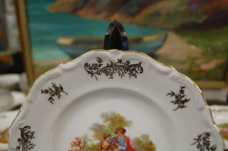 (n-7998) Bavaria Winterling Röslau, Fragonard, koogitaldrikud, 6tk