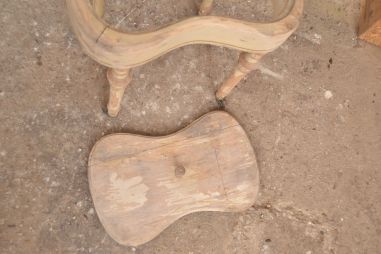 (n-8006) Vana puidust bidee raam