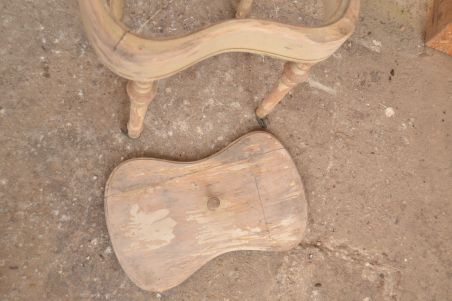 (n-8006) Vana puidust bidee raam