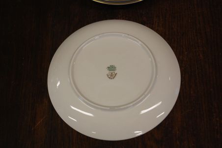 (n-8015/2) Selb Bavaria Krautheim, Liljekonval piibelehtedega salatitaldrikud, 4tk