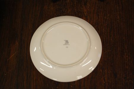 (n-8019) Bohemia, puuviljadega taldrikud, 6tk