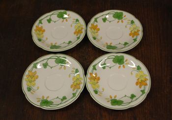 (n-6360/12) Villeroy & Boch Geranium taldrikud, 4tk