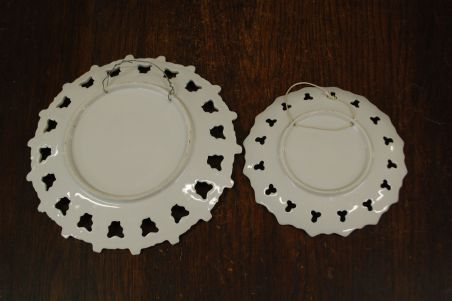 (n-8038) Lindudega pitsilised taldrikud, 2tk