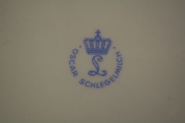 (n-8040) Oscar Schlegelmilch, puuviljadega kauss