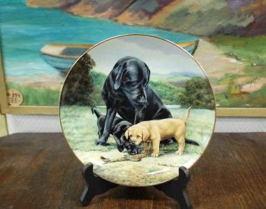 (n-8041) Franklin Mint Fine Porcelain, Nigel Hemming,  kollektsioontaldrik "Spring Training" nr. 4538