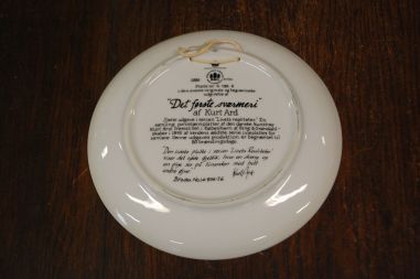 (n-8042/6) Bing & Grondahl, Kurt Ard, kollektsioontaldrik nr  6 120 B