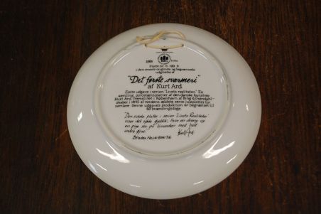 (n-8042/6) Bing & Grondahl, Kurt Ard, kollektsioontaldrik nr  6 120 B