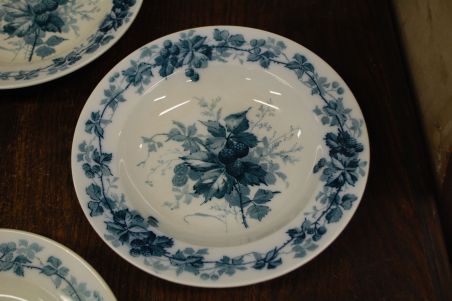 (n-7988/5) Villeroy & Boch, Brombeere, taldrikute komplekt, 4tk