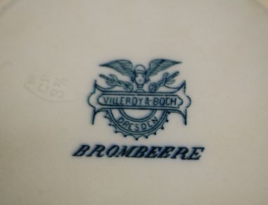 (n-7988/5) Villeroy & Boch, Brombeere, taldrikute komplekt, 4tk
