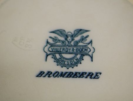 (n-7988/5) Villeroy & Boch, Brombeere, taldrikute komplekt, 4tk