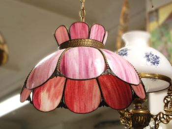 (n-8066) Tiffany stiilis laelamp