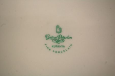 (L-837/1) Güral Porzelen, Kutahya praetaldrikud, 6tk