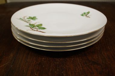 (L-838/1) Bavaria Winterling Marktleuthen, viinamarjaokstega praetaldrikud, 4tk